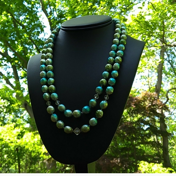 FLORA STATEMENT NKLC GLD MOTHER OF PEARL main image 1